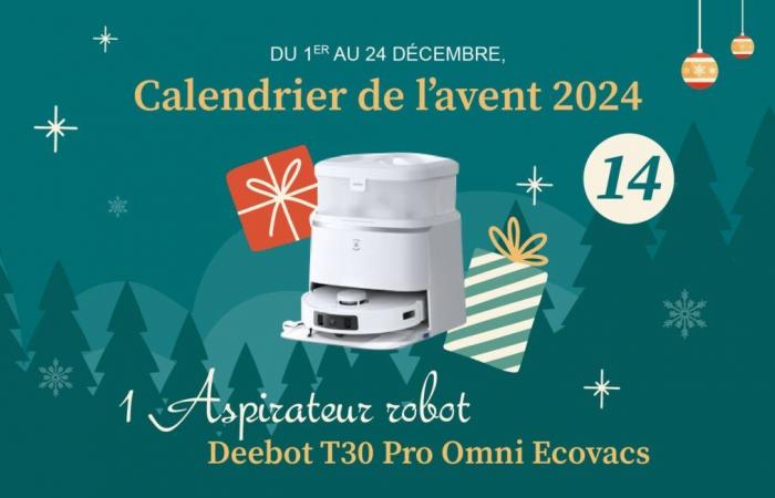 Try to win this Deebot T30 Pro Omni Ecovacs vacuum cleaner!