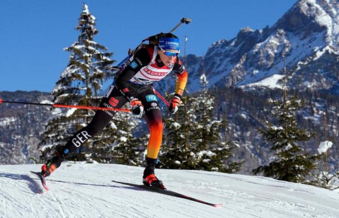 Biathlon in Hochfilzen: Franziska Preuß had a dream day in the sprint