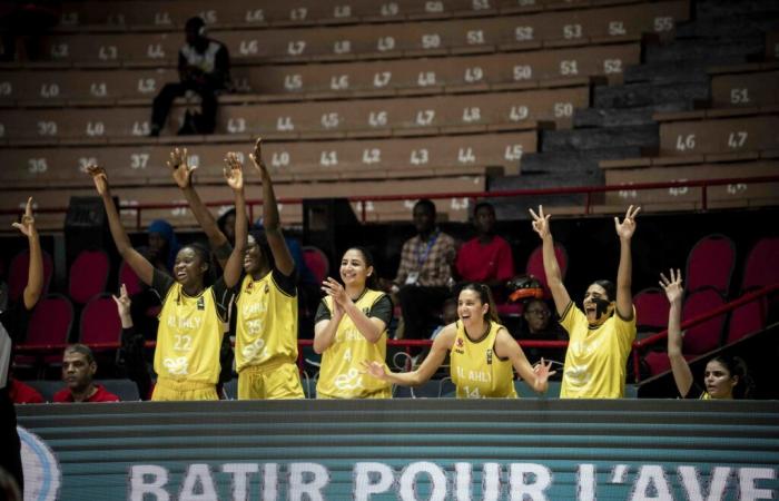 Al Ahly SC eliminates CNSS in a one-sided match | FIBA Basketball