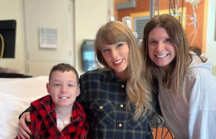 Taylor Swift brings cheer to Kansas City children’s hospital with surprise visit