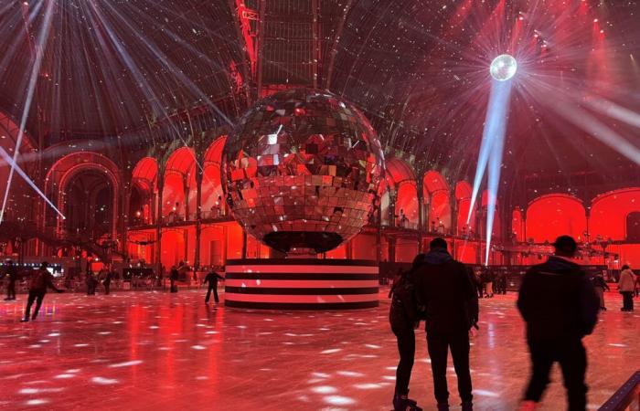 Grand Palais des Glaces 2024: giant ice rink under the nave of the Grand Palais, start