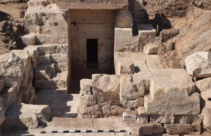 Spectacular temple unearthed by archaeologists in Egypt