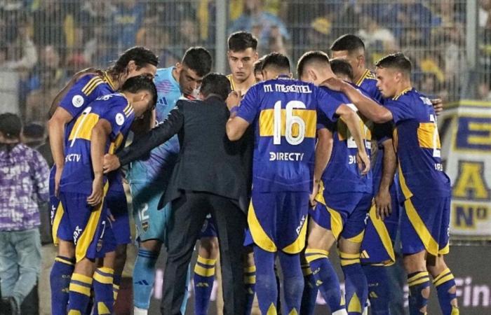 How Boca was in the classification for the 2025 Copa Libertadores after the match against Independiente