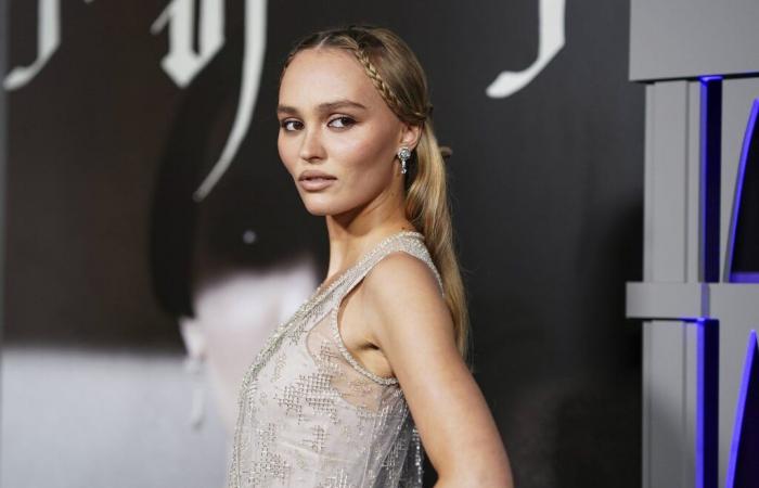 Lily-Rose Depp Makes a Heavenly Appearance on the Los Angeles Red Carpet