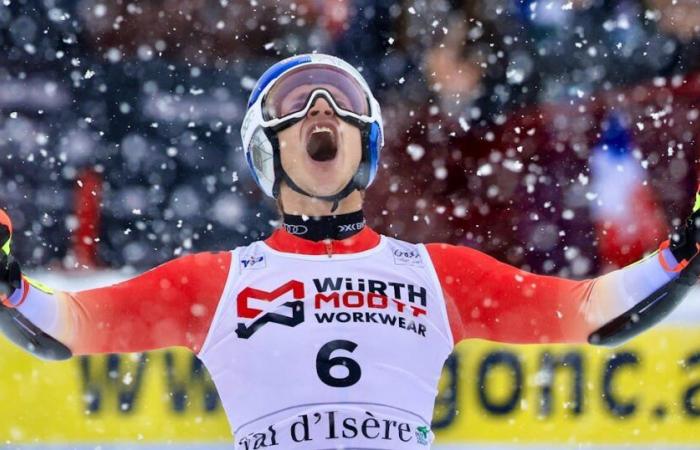 Val d’Isère: Marco Odermatt roars again in Dantean conditions!