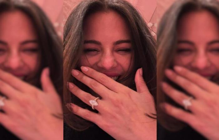 This classic manicure chosen by Selena Gomez is perfect for an engagement