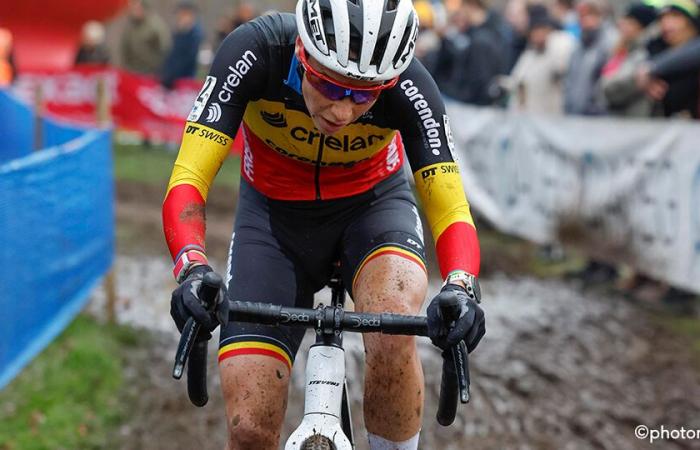 Sanne Cant raced in Herentals last time and thanked the home crowd with her heart: “She must have dreamed of this”