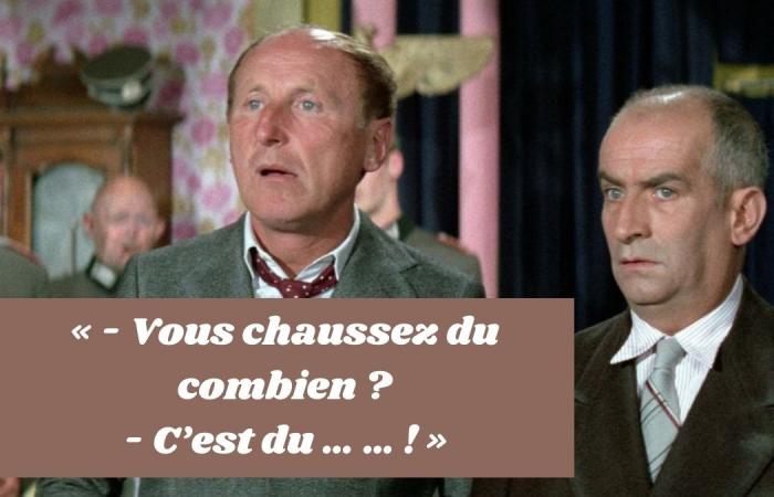 you’re a La Grande Vadrouille expert if you complete these 5 lines from the film