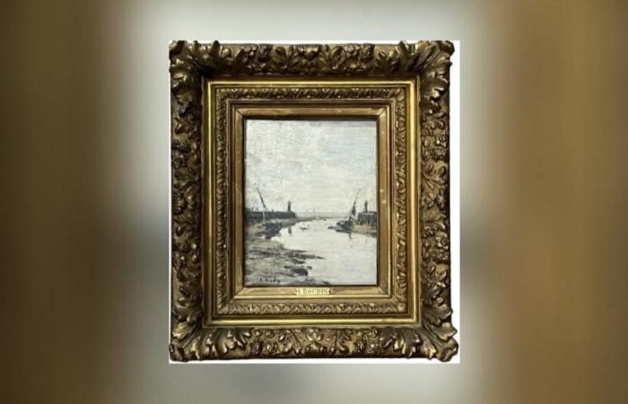 a painting by Eugène Boudin sold for nearly 23,000 euros at auction