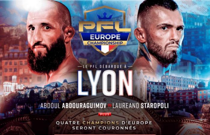 PFL Lyon: at what time and on which channel to watch the fights live?