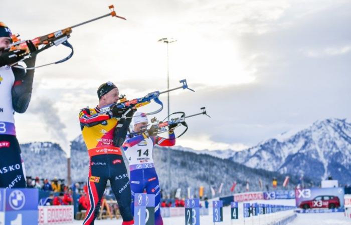 Biathlon | Hochfilzen: after a last crazy lap, Johannes Thingnes Boe wins the pursuit, Emilien Jacquelin second | Nordic Mag | No. 1 Biathlon