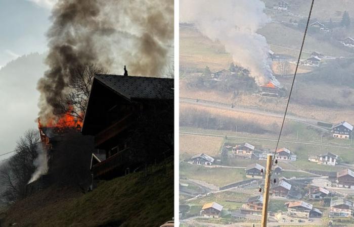 Radio Chablais – Fire in Troistorrents: the valley road closed until this evening, no victims to report