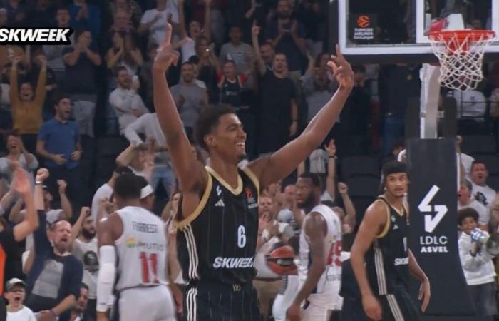 Théo Maledon continues to shine, even Paris Basket could not resist