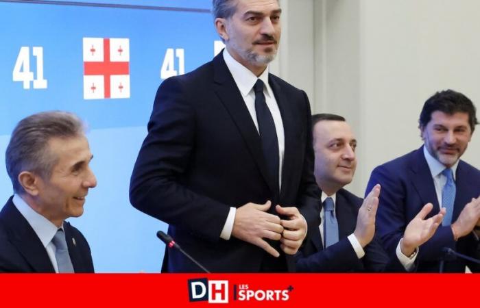 An ex-footballer who played for Manchester City becomes president of Georgia but is far from unanimous