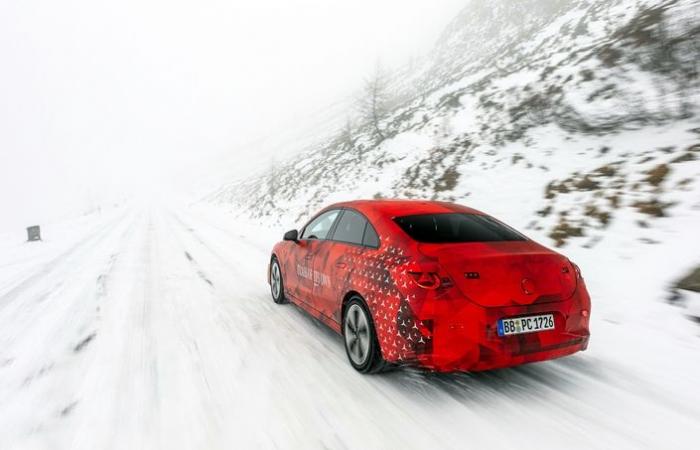 First contact with the 100% electric Mercedes CLA: 750 km of autonomy announced