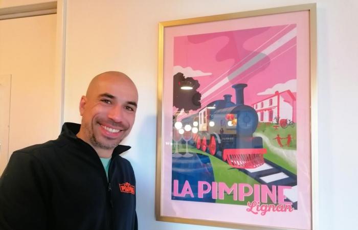 a facelift to La Pimpine, the old Lignan-de-Bordeaux station