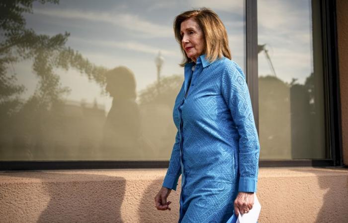 Nancy Pelosi undergoes hip surgery after fall in Germany