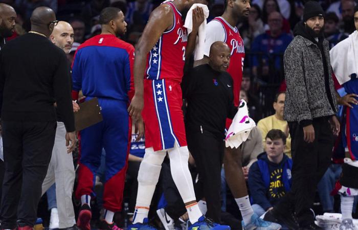 Sinus fracture for Joel Embiid