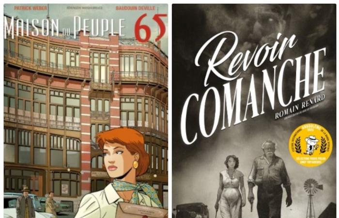 Photos, recipes, nostalgia, football, Art Nouveau, SF: our gift selection of beautiful books, novels and comics 100% from Brussels