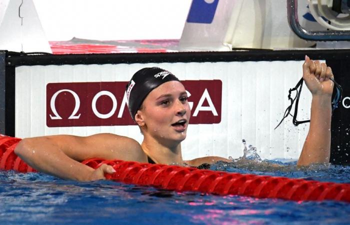 Short Course Swimming Worlds | A roller coaster of emotions leads Mary-Sophie Harvey to the podium