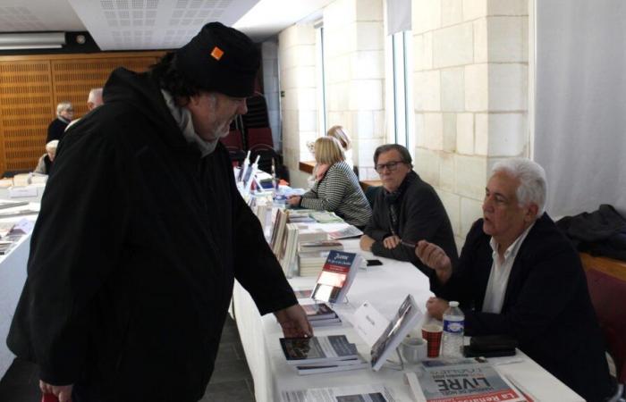 at the Christmas Book Market, authors guided by a passion for writing