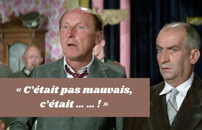 you’re a La Grande Vadrouille expert if you complete these 5 lines from the film