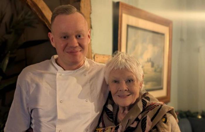 Dame Judi Dench visits Old House pub in Mid Sussex