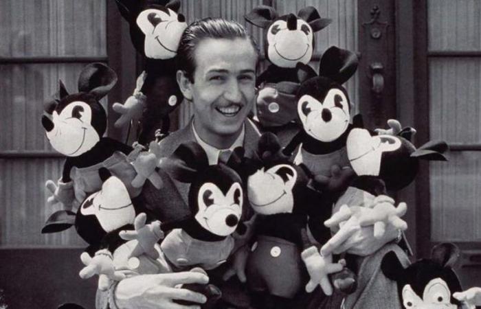 in 1966, the death of Walt Disney