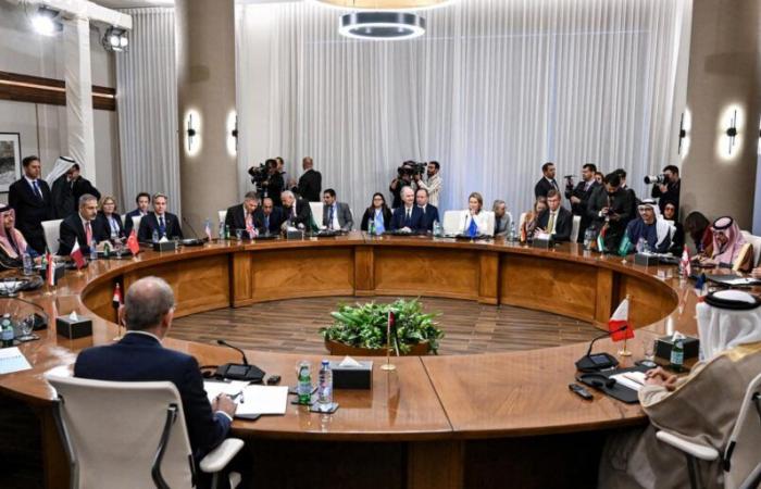 the European Union, the United States and several Arab countries meet in Jordan to discuss the post-Bashar Al-Assad era