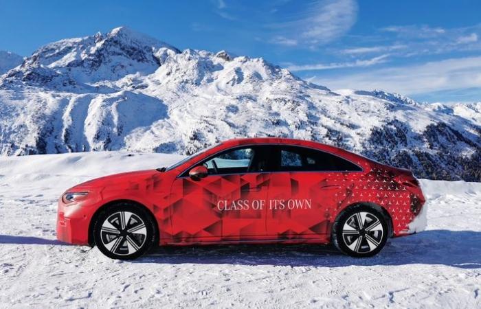 First contact with the 100% electric Mercedes CLA: 750 km of autonomy announced