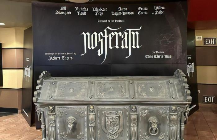 the coffin from the film is for sale