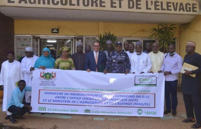 OCP Africa, Niger and the World Bank sign an agreement for the transformation of agricultural value chains