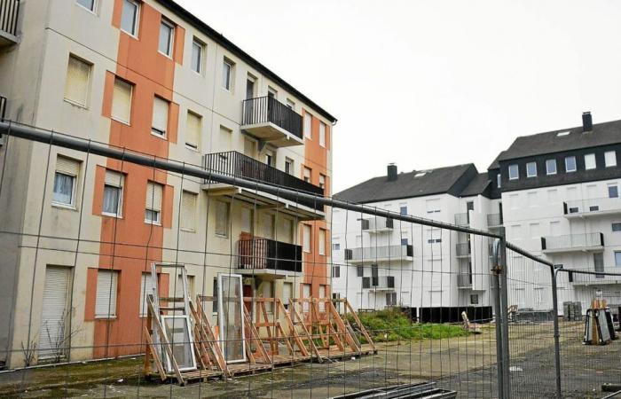 In Saint-Brieuc, the long rehabilitation of the Carnot residence is taking shape [En images]