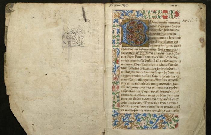 529 years later, a unique medieval book was found in Caen