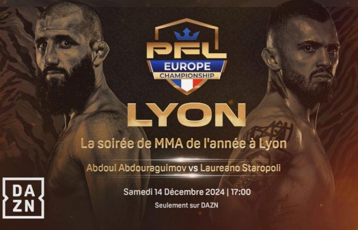 This good DAZN plan to follow the MMA event of the week in France