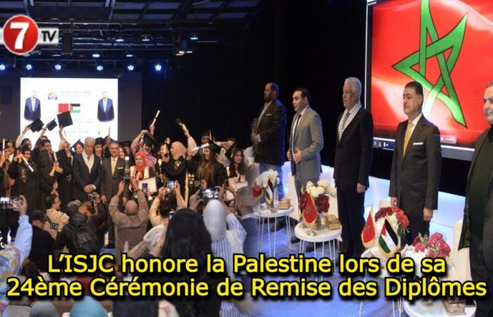 ISJC honors Palestine at its 24th Graduation Ceremony – Le7tv.ma