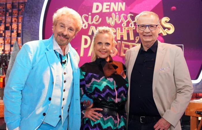 GÜNTHER JAUCH – THOMAS GOTTSCHALK – BARBARA SCHÖNEBERGER Today, December 14th, 2024, RTL: “Because they don’t know what’s happening – The Jauch-Gottschalk-Schöneberger Show” (Season 8