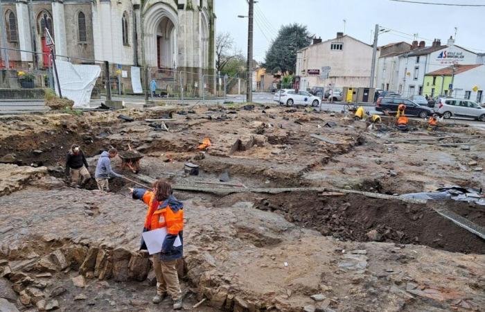 In Rezé, 150 medieval burials and an ancient artery discovered