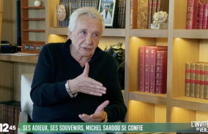 Michel Sardou does not mince his words about his rivalry with the idol of young people