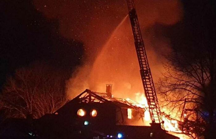 Doubs. Major fire in Ornans: five homes in flames