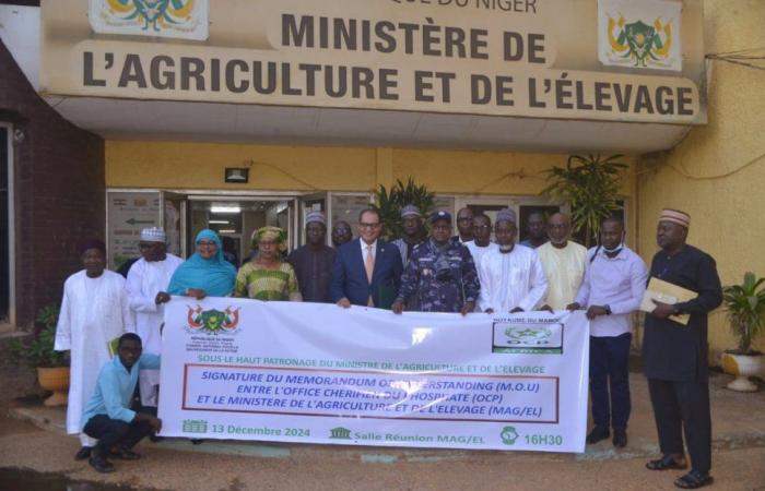 Transformation of agricultural value chains: historic agreement between OCP Africa, the World Bank and Niger