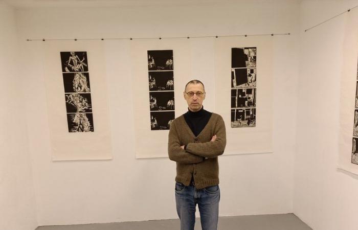 Rodez. The engraved woodcuts of Olivier Deprez at the Réplique gallery