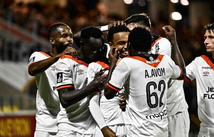 Lorient new leader after its success on the PFC