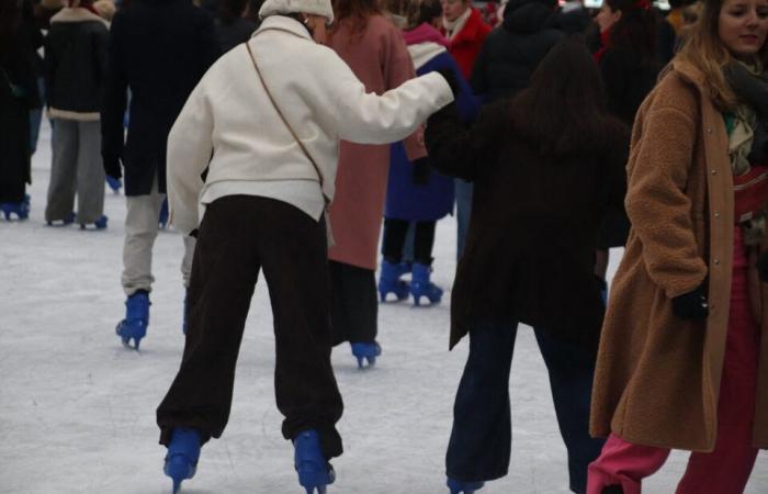 in Paris, the return of the immense ice rink of the Grand Palais charms visitors