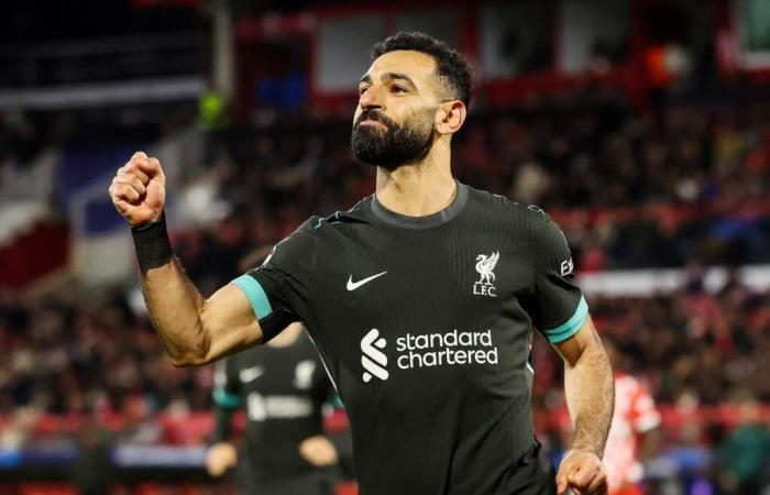 Salah equals Cristiano Ronaldo’s personal best