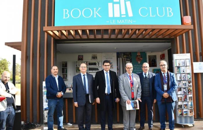 Book Club Le Matin kiosk: self-service books to reconnect with reading