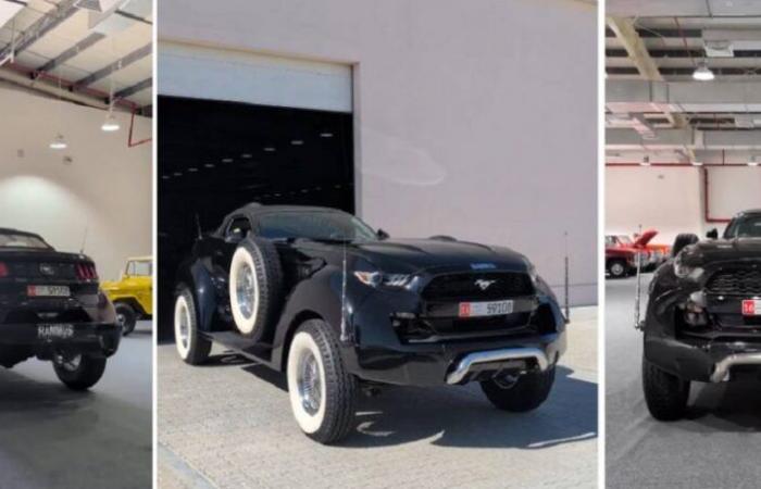 when a powerful sheik wants a Mustang truck… – L’annuel de l’automobile