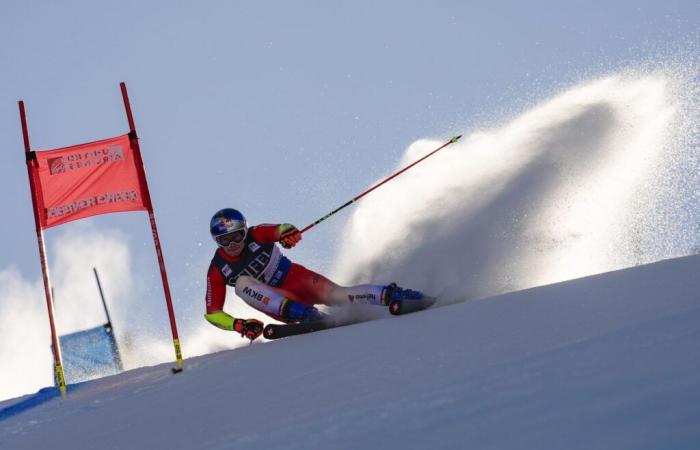 Alpine skiing: Odermatt takes the lead of the Val d’Isère giant