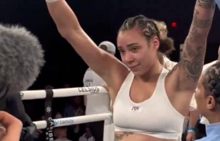 Boxing | Tammara Thibeault wins her first professional fight