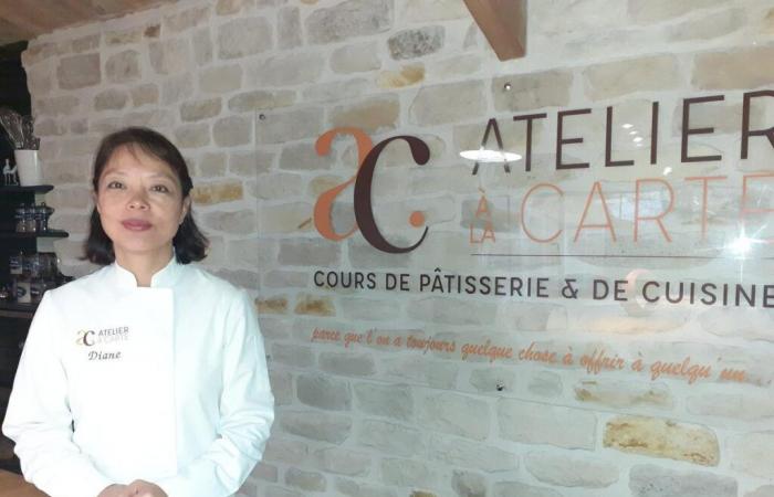 Diane Nguyen, winner of the 22nd edition of the Taste and Health prize for artisans